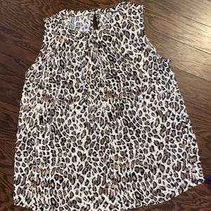 Cheetah print top